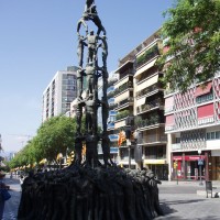 Castellers monument